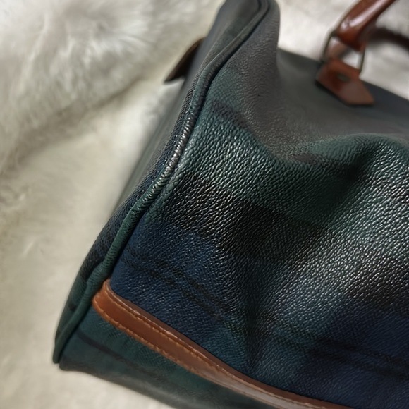 Polo Ralph Lauren Vintage Tartan Blackwatch Gingham Speedy doctor bag - Picture 10 of 17